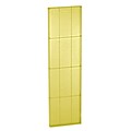 Azar Displays 60(H) x 16(W) Pegboard Wall Panel, Translucent Yellow, 2/Pack