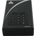 Apricorn ADT-3PL256-4000 Aegis Padlock 4TB Desktop USB 3.0 External Hard Drive