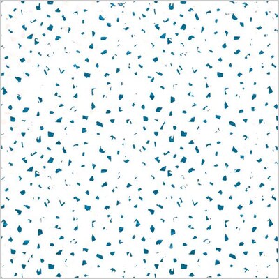 Shamrock 20 x 30 Blue Reflections Printed Tissue Paper; White/Blue, 200/Pack