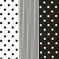 Shamrock 20 x 30 Printed Tissue Paper; Black & White, 200/Pack