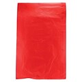 Shamrock 6 1/2 x 9 1/2 High Density Merchandise Bags; Red, 1000/Carton