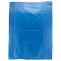 Shamrock 12 x 15 High Density Merchandise Bags, Dark Blue, 1000/Carton