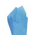 Shamrock 20 x 30 Satinwrap® Solid Tissue Paper; Pacific Blue, 480/Pack