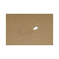 Bags & Bows® White Jewelry Tags With Burgundy String, 1000/Box