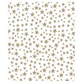 Bags & Bows® 20 x 30 Gold Stars Tissue Paper, White, 240/Pack