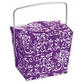 2 1/2 x 2 x 2 3/4 Damask Event Boxes, Purple (1188-67)