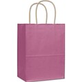 Bags & Bows® 8 1/4 x 4 3/4 x 10 1/2 Varnish Stripe Shoppers, 250/Pack