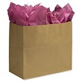 Bags & Bows® 18 x 9 1/4 x 16 1/4 Extra Jumbo Paper Shoppers, 125/Pack