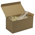Bags & Bows 12 x 6 x 6 Gift Boxes, Kraft, 50/Carton (250-120606C-8)
