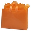 Bags & Bows® 16 x 6 x 12 Frosted High Density Shoppers, 250/Pack (268-160612-35)