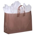 Bags & Bows® 16 x 6 x 12 Frosted High Density Shoppers, 250/Pack (268-160612-44)