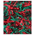 Bags & Bows® 10 lbs. Holiday Spring Crinkle Cut Fill, Red/Green Blend, Box