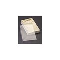 Bags & Bows® 10 x 7 x 2 Top Boxes With White Base, Clear, 50/Pack