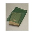 High-Density Polyethylene 21H x 14W x 3D Merchandise Bags, Hunter Green, 500/Pack (55-14321-FHD20)