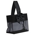 Bags & Bows® 3 1/4 x 3 1/4 x 2 Satin Bow Mini Totes, 12/Pack