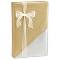 Bags & Bows® 24 x 100 Reversible Gift Wrap, Silver/Gold, RL