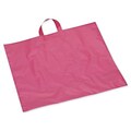 22 x 18 + 8 BG Frosted Economy Shoppers, Hot Pink (H18HP)