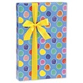 Bags & Bows® 24 x 417 Painted Polka Dots Gift Wrap, RL