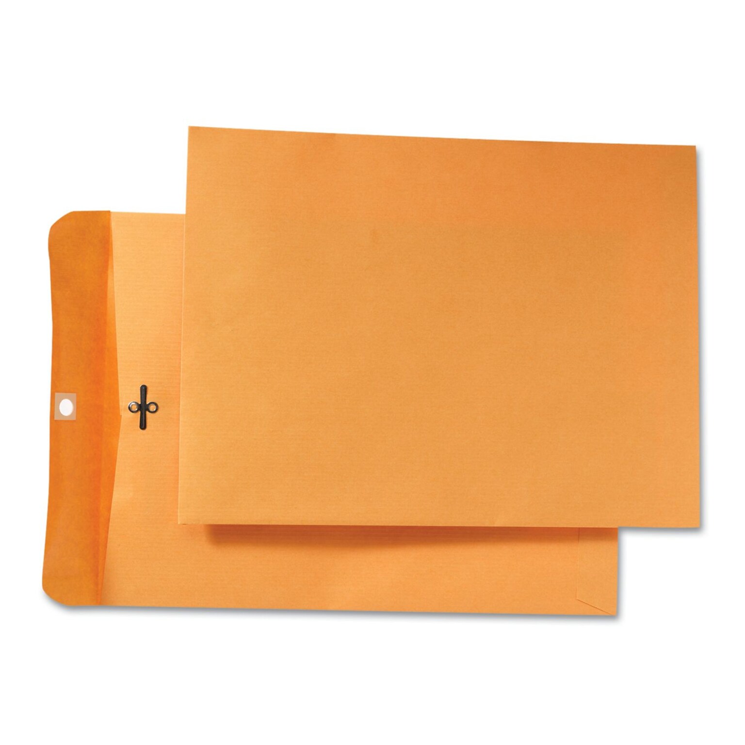 Quality Park Clasp & Moistenable Glue Nonstandard Catalog Envelope, 9 x 12, Brown, 100/Box (QUA43090)