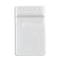 IDville Vertical Sealable Badge Holders, Clear, 50/Pack (1347026CL31)