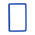 IDville 1347575BL31 Flexible Translucent PVC Frame ID Guards, Blue, 25/Pack