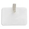 IDville Horizontal Credit Card Size Badge Holders with Clip, Clear, 50/Pack (134116431)