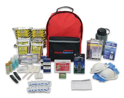 Ready America Grab N Go Deluxe 2-Person 3-Day Emergency Preparedness Kit (70285)