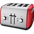 KitchenAid® 1800 W 4-Slice Toaster Manual High-Lift Lever, Empire Red