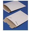 Bags & Bows® 9 3/4 x 12 1/4 Fiberboard Self-Seal Shipping Mailer, White, 100/Pack