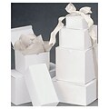 Bags & Bows® One-Piece Gift Box Assortment, White, 120/Pack
