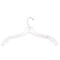 NAHANCO 17 Plastic Jumbo Heavy Weight Bridal Hanger, Clear, 100/Pack