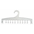 NAHANCO 10 Polystyrene Opaque Intimate Apparel Hanger With Prongs, 500/Pack