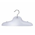NAHANCO 17 Economical Shaper Display Hanger Without Drop, White