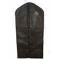 NAHANCO 54 Italian Style Non-Woven Garment Bag, Black, 50/Pack