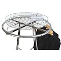 Econoco 30RTC Grid Basket Rack Topper, 30 Dia, Chrome