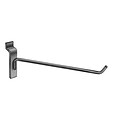 Econoco SW/H4-SC 4 Deluxe Slatwall Hook, Metal, Satin Chrome, 96/Pack