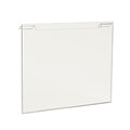 Econoco HP/SG811H Acrylic Horizontal Sign Holder, Clear, 8 1/2 x 11, 24/Pack