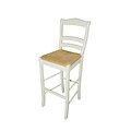 TMS Paloma 30 Wood Bar Stool; Vanilla