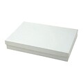 Shamrock 7 x 5 1/2 x 1 Jewelry Box, Swirl White, 50/Carton
