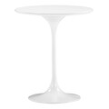 Zuo® 19.8 x 19.8 Painted Wood Wilco Side Table, White