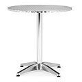 Zuo® 27 1/2 x 27 1/2 Aluminum Christabel Round Table