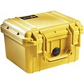 Pelican 1300 Case With Foam, Yellow