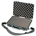 Pelican Laptop Case With Pick N Pluck Foam Liner, Black/Gray