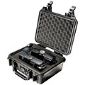 Pelican 1200 Case With Foam; Black