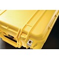 Pelican 1400 Case With Foam, Yellow