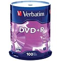 Verbatim VTM95098 4.7 GB AZO DVD+R Spindle, 100/Pack