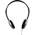 Maxell HP-200 Stereo Lightweight On-Ear Headphone, Black/Gray (190318 )