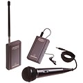 Audio-Technica® ATR-288W VHF TwinMic™ System With Battery Powered Receiver and Transmitter