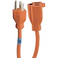GE 25 1-Outlet Indoor/Outdoor Extension Cord, Orange
