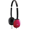 JVC® Flats Lightweight Headband Headphones, Pink